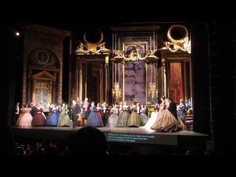 La Traviata, Greek National Opera @ Megaron, Athens, GR, Nov. 30, 2016. Act I, a