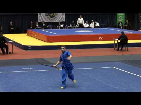 15th European Wushu Champ. - JSM opt 18-35 - Dan Rio Rodriguez - Spain - 8.97