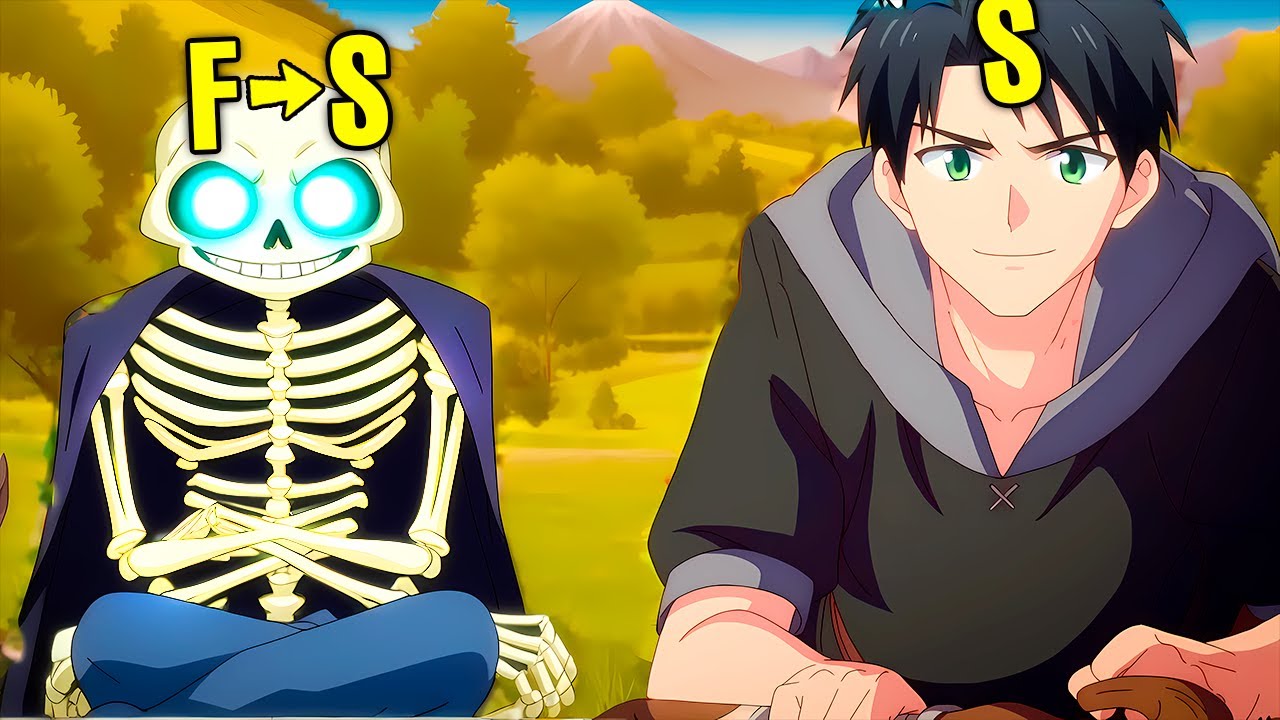 Garoto Com Seu Esqueletinho É o NECROMANTE Rank S Mais Poderoso Que EXISTE