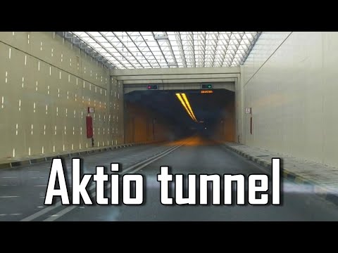 AKTIO TUNNEL - Preveza, Undersea Tunnel between the land and the island Lefkada, Greece