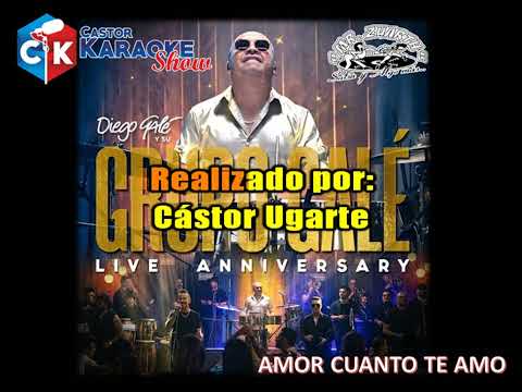 karaoke amor cuanto te amo   diego y su grupo gale (official) #salsa #karaokeslatinos @SalsasHD