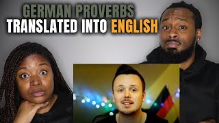 🇩🇪 American Couple GET GERMANIZED! 10 German Proverbs