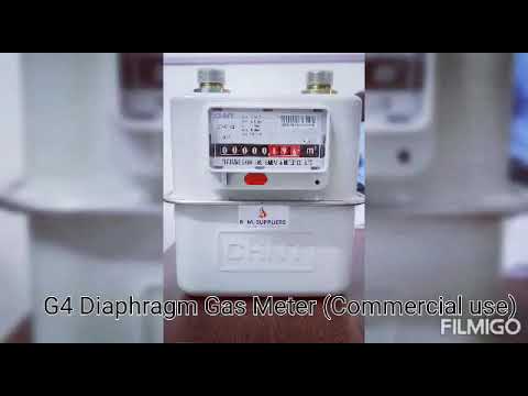 Lpg commercial gas flow meter g6