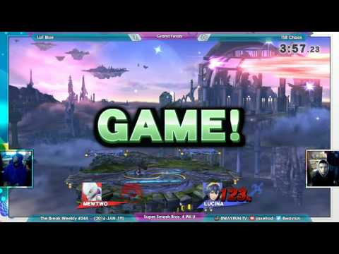 The Break Smash #344   SSB4 GF   LoF Blue VS TSB Chaos