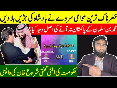 **Real Reason Why Muhammad Bin Salman Not Comming To Pakistan?** Dangerous Survey For The King