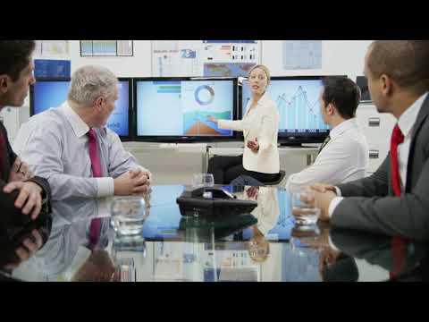 Business Woman Presentation | Free Video Loop