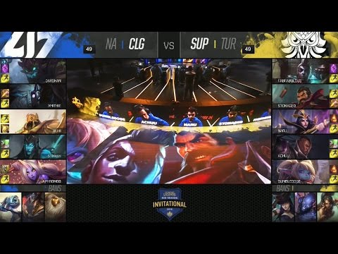 CLG vs SUP Highlights - COUNTER LOGIC GAMING vs SUPERMASSIVE - 2016 MID-SEASON INVITATIONAL