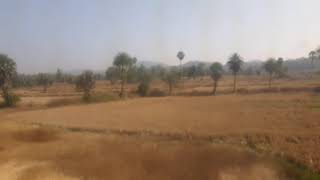 preview picture of video 'Train journey video from bbsr to sambalpur'