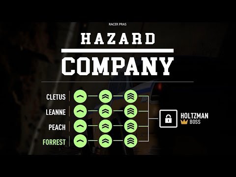 Hazard Company Roaming Racers - Cletus, Leanne, Peach, Forrest, Holtzman