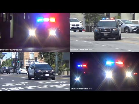 LAPD UNITS RESPONDING CODE 3