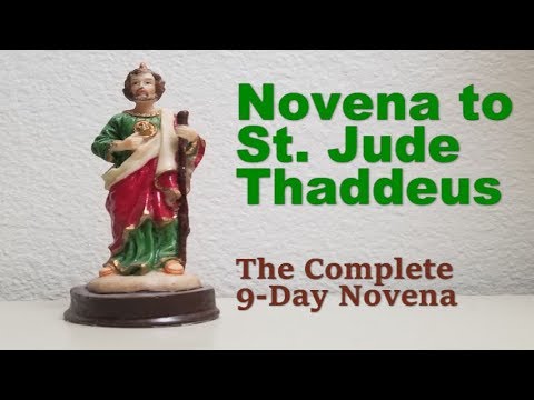 St. Jude Thaddeus Novena (The Complete 9-Day Novena)