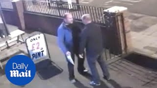 CCTV captures moment before man kills friend with 