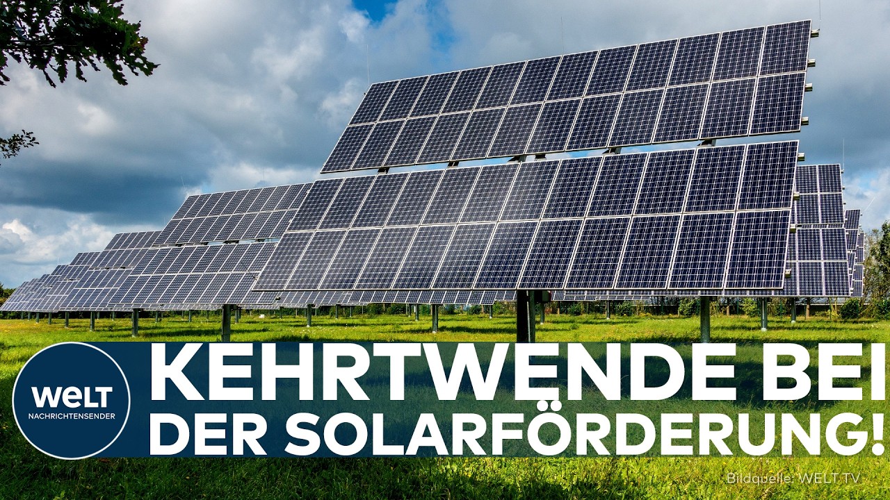 ENERGIEWENDE: Kehrtwende bei der Solarförderung! Regierung rudert nach heftiger Kritik zurück!