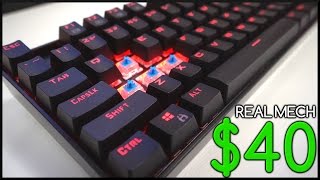 REAL Mechanical Keyboard for $40!