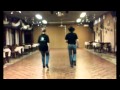 Family practice line dance