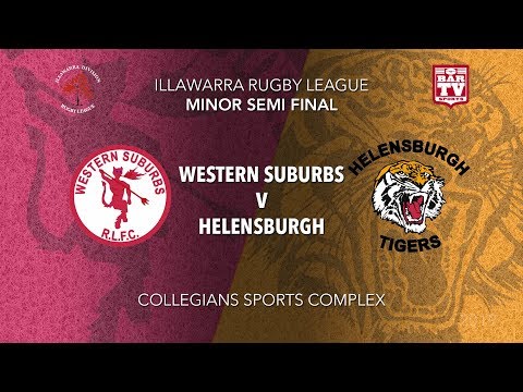 2019 Illawarra RL Minor Semi Final - Western Suburbs v Helensburgh