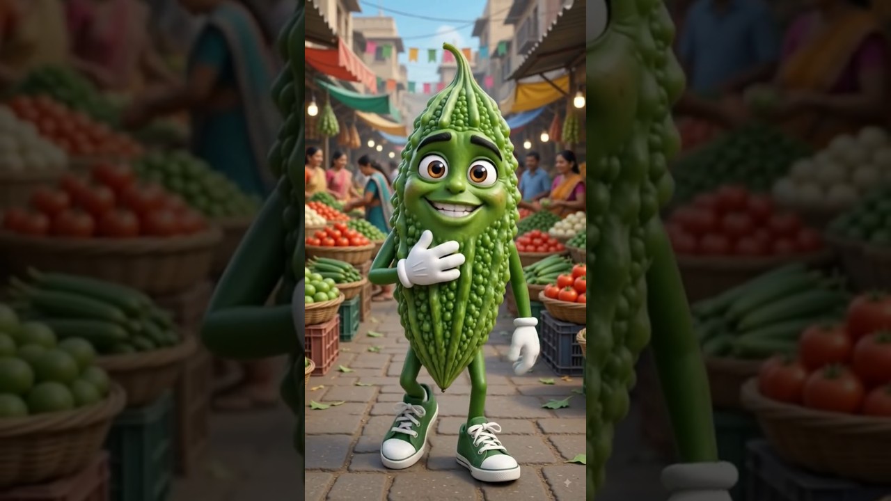 😂 गुस्सैल करेले की मजेदार बातें | #funny karela #funnyvideo #funny #comedyshorts #karela funny video