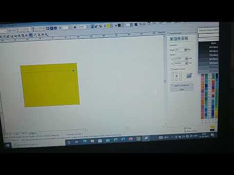 Interactive contour tool -1st part in CorelDraw 12