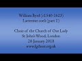 William Byrd Laetentur coeli part 1