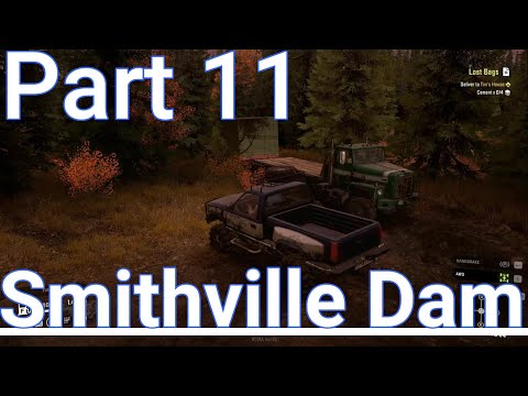 SnowRunner Gameplay - Part 11 - Smithville Dam [ 1440p 60FPS ]