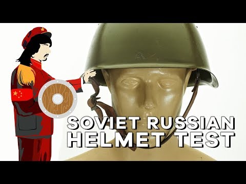 AWT   Soviet Russian Helmet Test Feat Zombie Go Boom Sammy Head