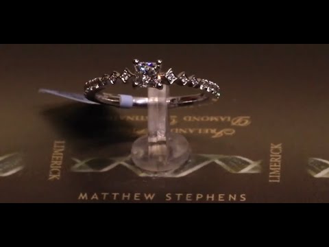 #64122 | T0.50ct/C0.30ct | Hearts On Fire Dream Solitaire Diamond Engagement Ring | 18ct White Gold