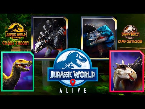 ALL CREATURES and their POSSIBLE INGREDIENTS and DESIGN in VERSION 3.19 || Jurassic World Alive 