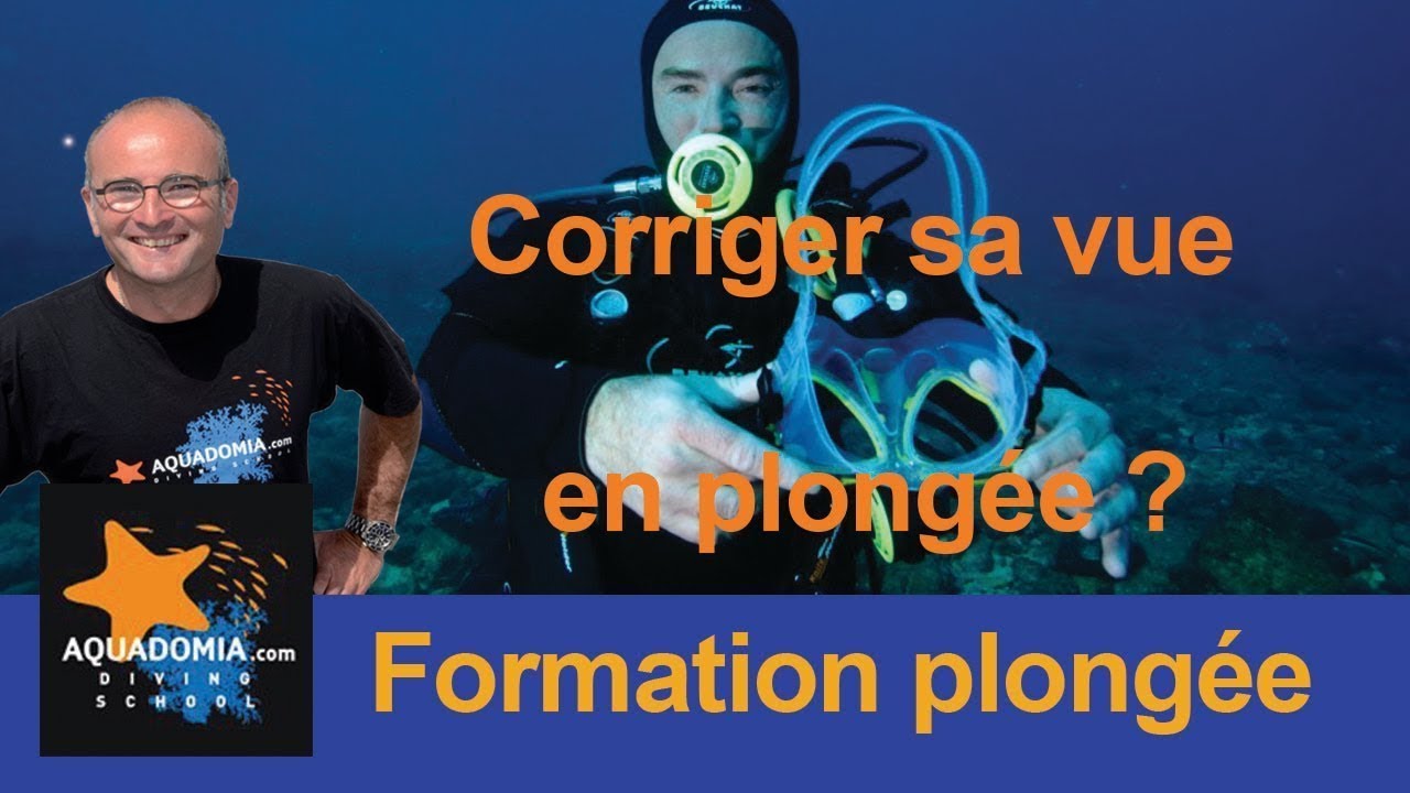 Vue et plongée : comment gérer ses problèmes de vue sous l'eau 