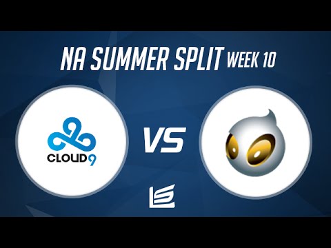 NA LCS 2014 Summer W10D1: Cloud 9 vs Dignitas Highlights