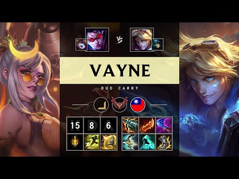 Vayne ADC vs Ezreal - TW Grandmaster Patch 25.10
