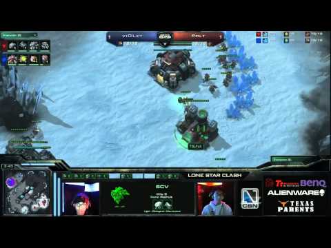 Lone Star Clash - viOLet (Z) vs Polt (T) - WB Semifinal - G3 - Bo3 - P1 - Cast by MrBitter and Axel
