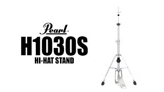 Pearl Stand hi-hat Eliminator H-1030S simple embase - Video