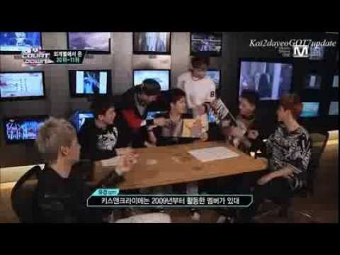 [HD] 140206 GOT7 - Opening ღ Intro Top 20 ღ Girls Girls Girls ღ Encore [M! Countdown]