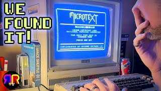 The Amazing Programming Language Lost For 40 Yrs: C64 Microtext | Retro Recipes