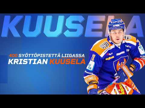 Kristian Kuusela - 400:s syöttöpiste Liigassa!