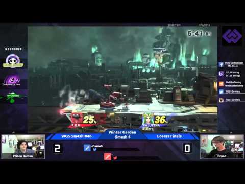 Winter Garden Smash 4 Weekly #46 - Grand Finals - Brand (R.O.B.) vs Prince Ramen (Palutena)