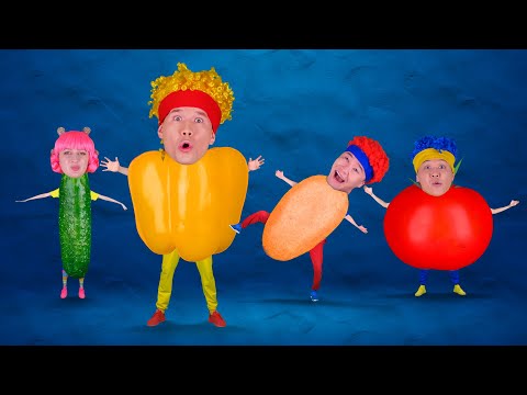 , title : 'Potato & Tomato, Cucumber & Pepper Doodles | D Billions Kids Songs'