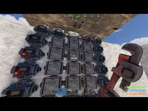 RUST: Full Base Industrial Automation (Drops, Lockers, Furnaces, Crafting, Sorting, TC, etc.)