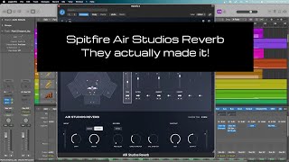 Video thumbnail for Spitfire Audio Air Studios Reverb - First Look! by TheGrizzledMusician