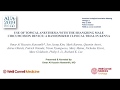 USE OF TOPICAL ANESTHESIA WITH THE SHANGRING MALE CIRCUMCISION DEVICE A RCT STUDY IN KENYA