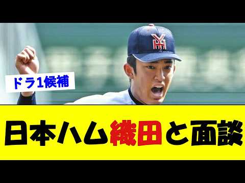 日本ハム、織田翔希と面談へ!【野球速報】