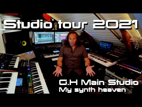 Synth studio tour 2021