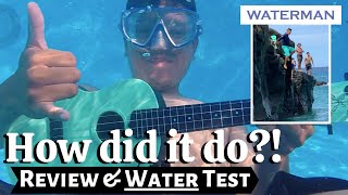 Video thumbnail for Kala Waterman Ukulele Review and Water Test by JJ Milare