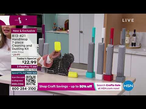 HandiMop 7piece Cleaning and Dusting Kit