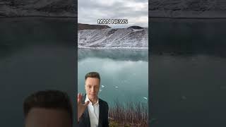 Frozen Lake Rock Toss Makes Epic Sound | Man News (via highpeakdogsofficial on tt) #lake #satisfying