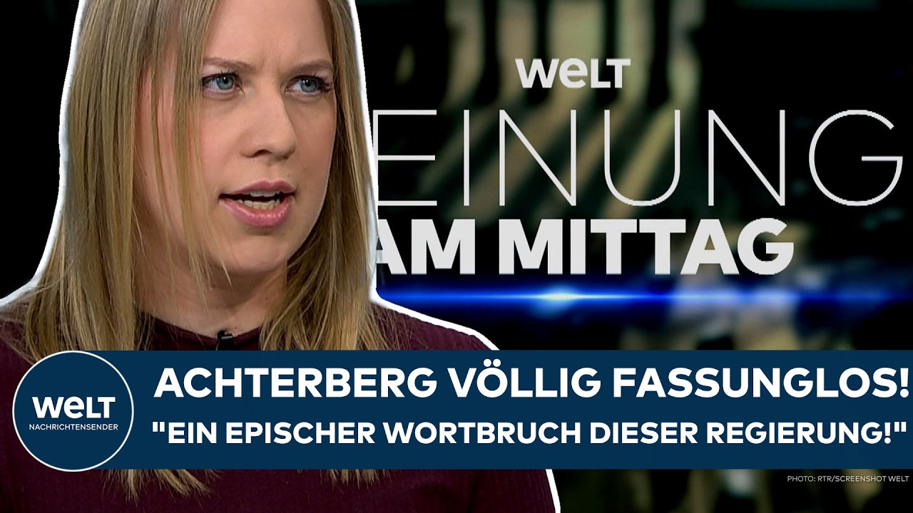 DEUTSCHLAND: Völlig fassunglos! "Ein epischer Wortbruch dieser Regierung!"