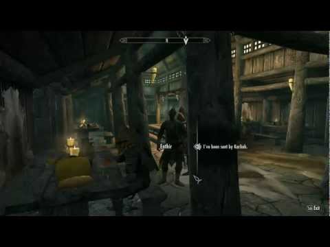 DeadEye plays Skyrim - 74 - Karliah speaks and arrival to Winterhold