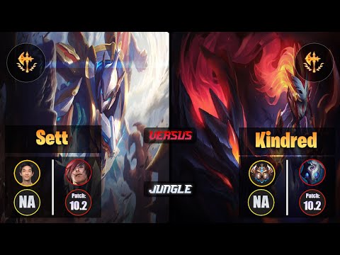 Blaber SETT (Jungle) [Conqueror] VS KINDRED - Challenger NA Patch 10.2