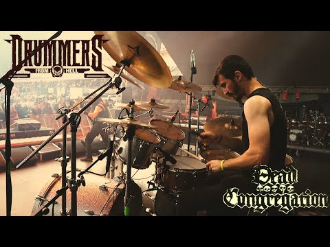 DEAD CONGREGATION-Wind's Bane. Vasilis Nanos. MetalGate Czech Death Fest 2025 (Drum Cam)
