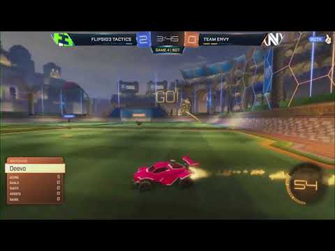 FLIPSID3 TACTICS vs TEAM ENVY Game04 -  RLCS (EU)- Regional Championships